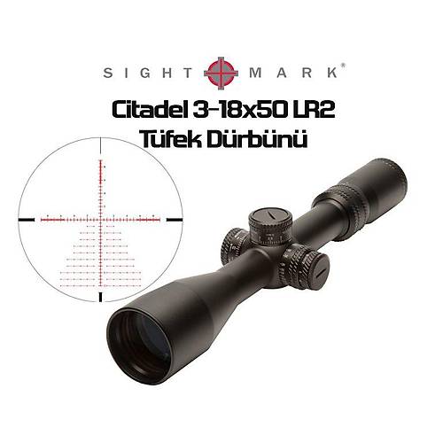 Sightmark Citadel 3-18x50 LR2 Tüfek Dürbünü SM13039LR2
