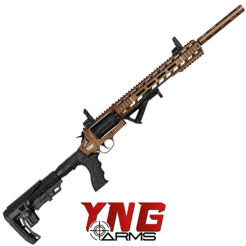YNG Arms Bronz Taktikal 36 Kalibre Revolver Toplu T�fek