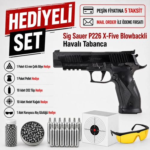 Sig Sauer P226 X-Five Blowbackli Haval� Tabanca