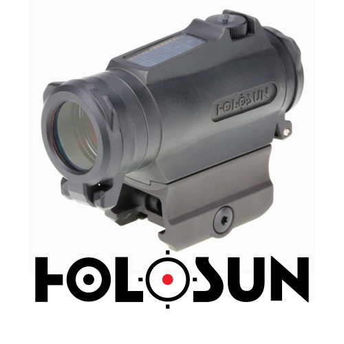 Holosun HE515CT-RD Titanium Solar Multi-Reticle Red Dot (2 MOA & 65 MOA Circle)