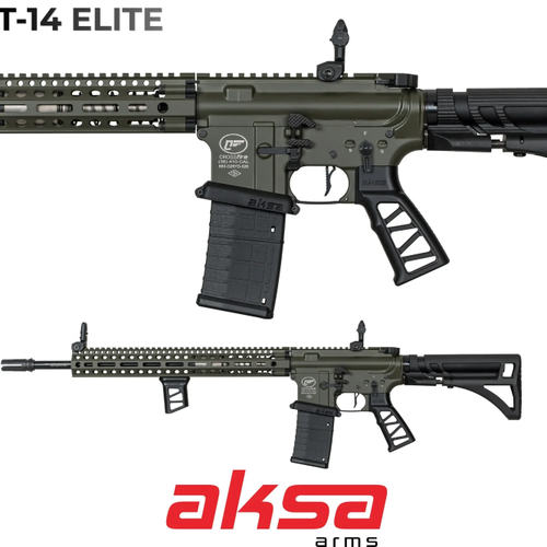 Aksa Crossfire T-14 Elite OD Green 15
