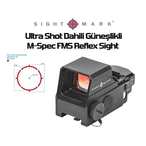 UltraShot M-Spec FMS Reflex Sight Dahili Güneşlikli
