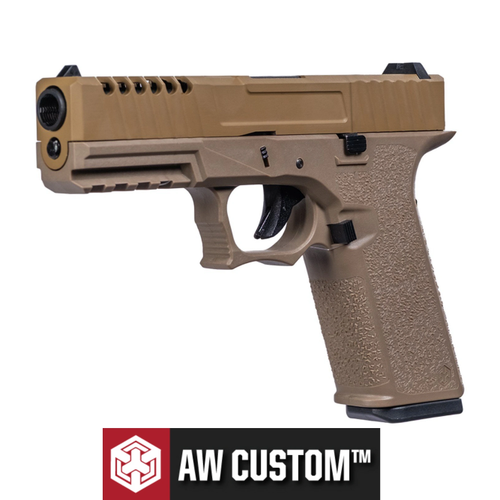AW Custom Glock 17 Zev Tan Blowback Airsoft Tabanca (6mm)