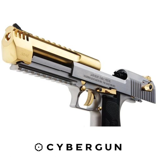 Cybergun Desert Eagle .50AE L6 Gold Silver Airsoft Tabanca (6mm)