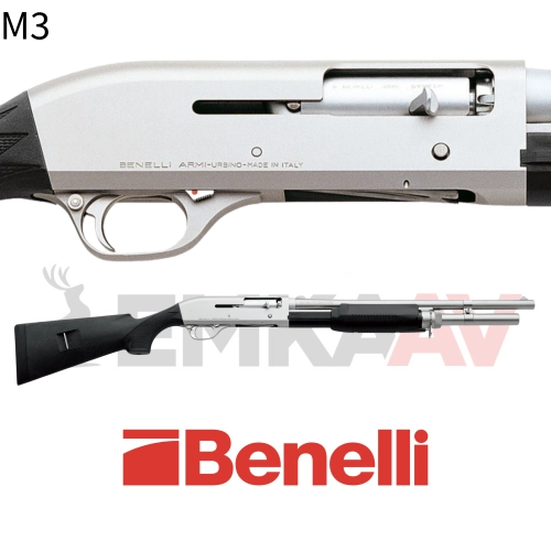 Benelli M3 Kromo Slug Pompal�/Yar� Otomatik Av T�fe�i
