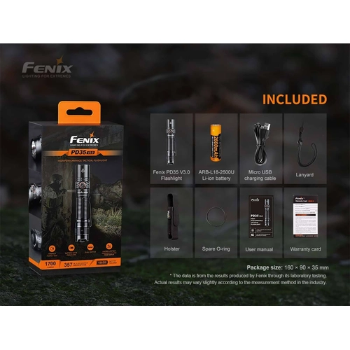 FEN�X PD35 V3.0 EL FENER� 1700 L�MEN