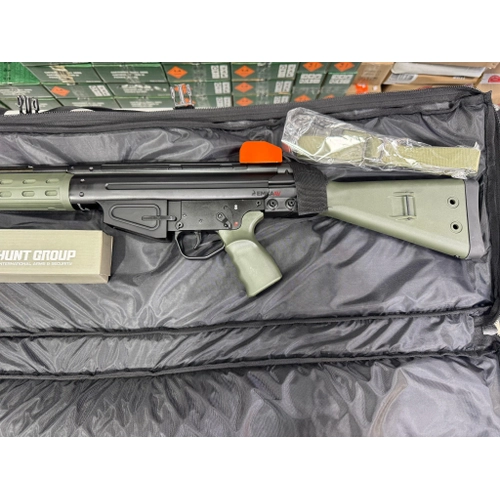 Hunt Group G12-S Haki �arj�rl� Otomatik Av T�fe�i (G3)