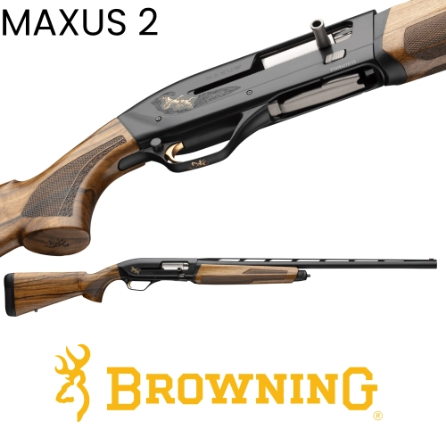 Browning Maxus 2 Wood Black Gold Yar� Otomatik Av T�fe�i