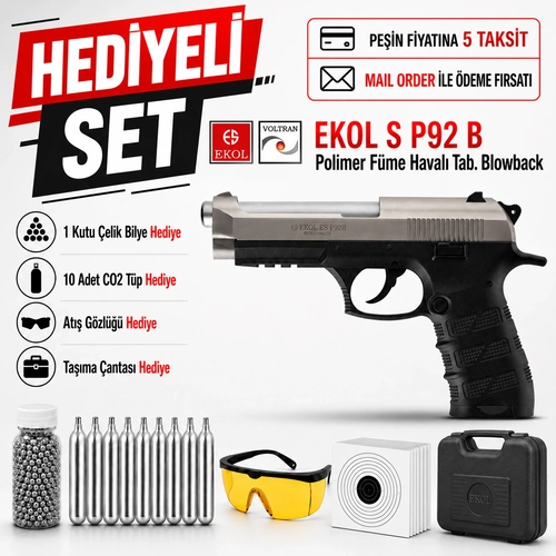 EKOL S P92 B Polimer F�me Haval� Tab. Blowback