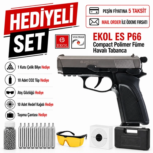 Ekol ES P66 Compact Polimer F�me Haval� Tabanca