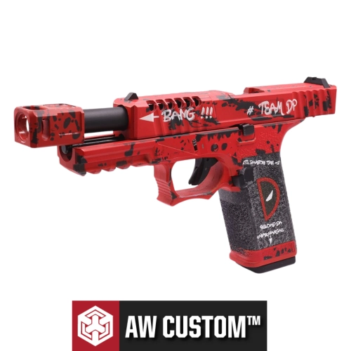 AW Custom Glock 17 Deadpool Edition Airsoft Tabanca (6mm)
