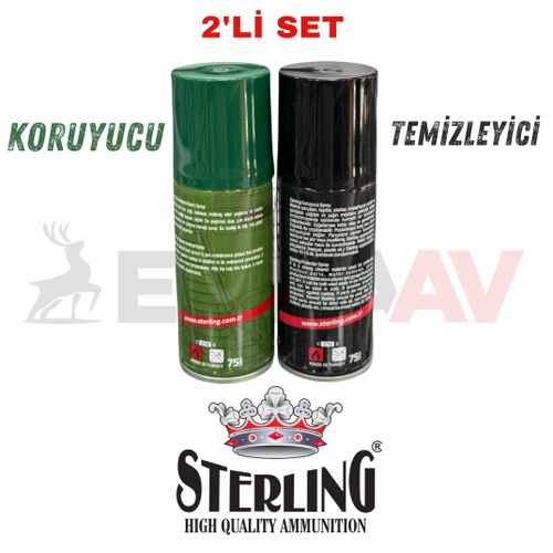Sterling Temizleyici - Korucu Sprey Ya� Bak�m Seti 75 ML