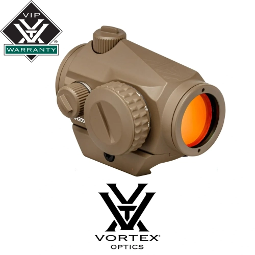 Vortex Crossfire Tan FDE 2 MOA Red Dot