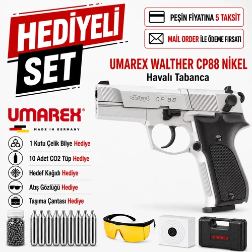 Umarex Walther CP88 Nikel Haval� Tabanca