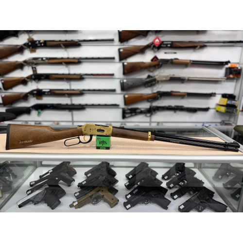 Hani� 36 Cal Bear Engraved Gold Lever Action Av T�fe�i