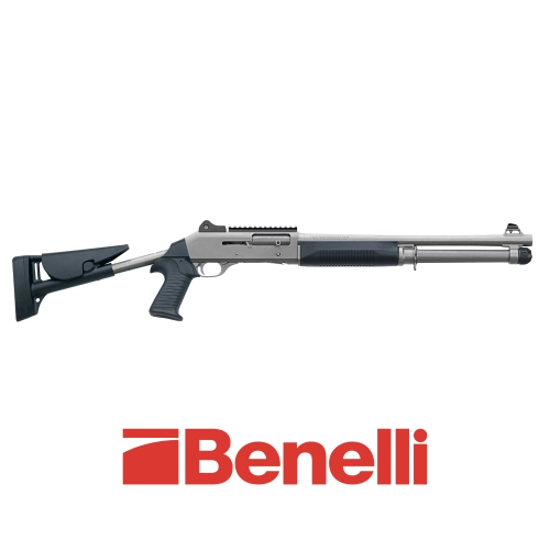 Benelli M4 Cerakote Silver Teleskopik Yar Otomatik Av Tfei