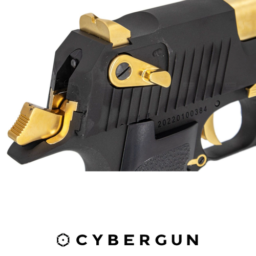 Cybergun Desert Eagle .50AE L6 Gold Black Airsoft Tabanca (6mm)