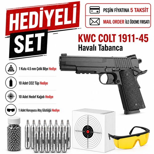 Kwc Colt 1911- 45 Haval� Tabanca
