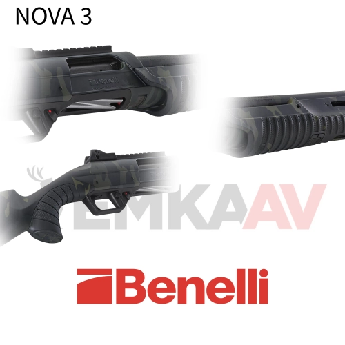 Benelli Nova 3 Taktikal Camo Multicam Pompal� Av T�fe�i