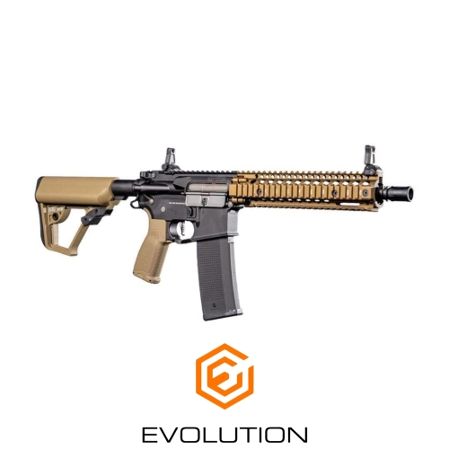 Evolution Recon MK18 Mod 1 10.8� Carbontech Siyah-Tan Airsoft T�fe�i + 7.4v LiPo Pil
