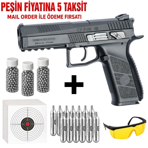 ASG CZ 75 P09 Blowback Haval� Tabanca (Yivli) Pellet 17537