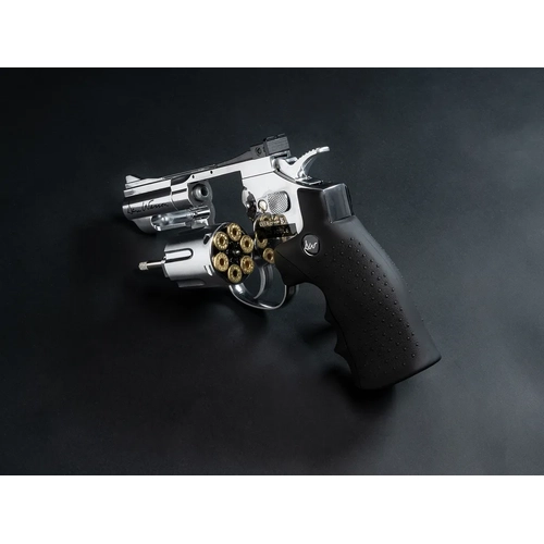 ASG Dan Wesson 2.5 �n� Parlak Krom Revolver Toplu Haval� Tabanca 17177
