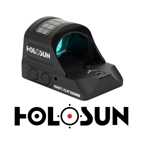Holosun HS407C X2 Classic Solar Open Refleks Red Dot (2 MOA)