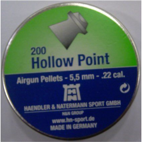 H&N Hollow Point 5.5 mm Sa�ma / 200 Adet