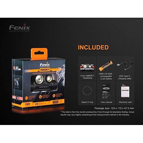 FENX HM65R-T 1500 LMEN KAFA FENER