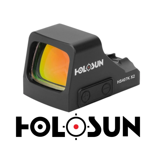 Holosun HS407K X2 Refleks Red Dot (6 MOA)
