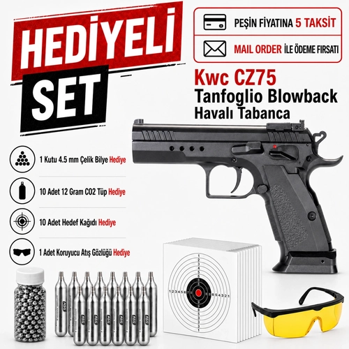 Kwc CZ75 Tanfoglio Blowback Haval� Tabanca