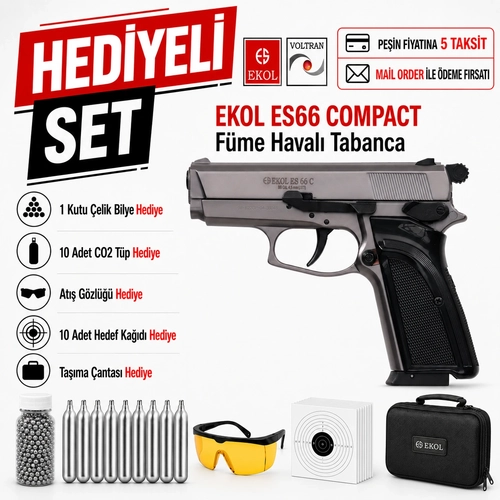 Ekol ES66 Compact F�me Haval� Tabanca