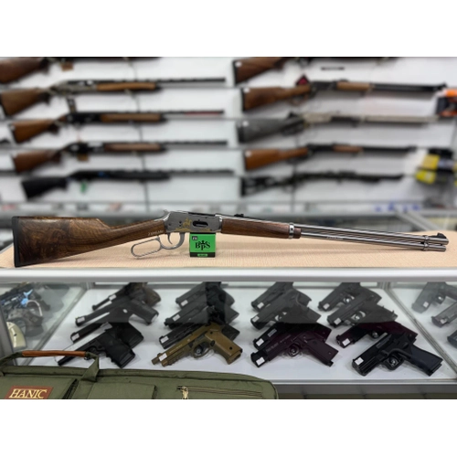 Hani� 36 Cal Special Engraved Gold Lever Action Av T�fe�i