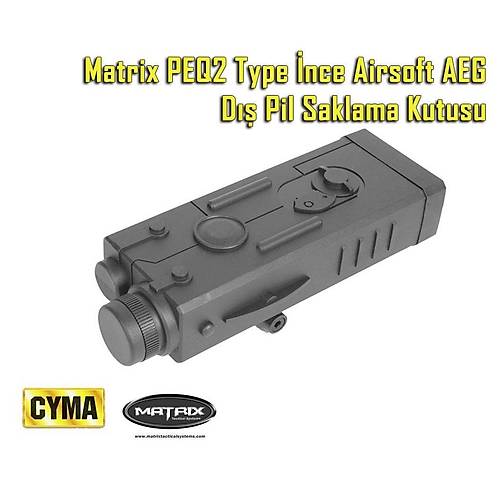 Matrix PEQ2 Type �nce Airsoft AEG D�� Pil Saklama Kutusu