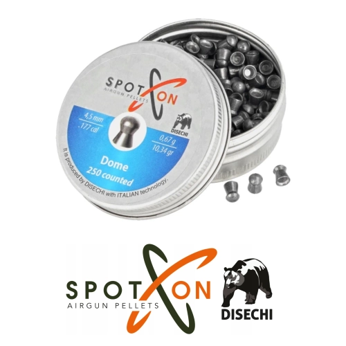 Spoton Dome 4.5 mm 10.34 Gr Haval Tfek Sama / 250 Adet