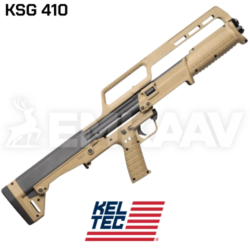 KelTec KSG410 FDE Bullpup Pompal Av Tfei 5+5