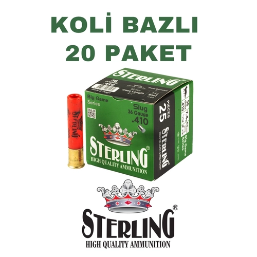 Sterling Slug 36 Cal Tek Kur�un - Koli Bazl� Av Fi�ekleri