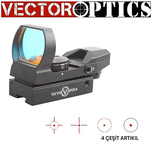 Vector Optics Imp 1x23x34 Dovetail 11mm Ayaklý Red Dot Niþangah SCRD-18B