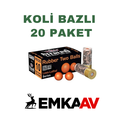 Sterling Rubber Plastik 2 Top Savunma Fiei Koli Bazl