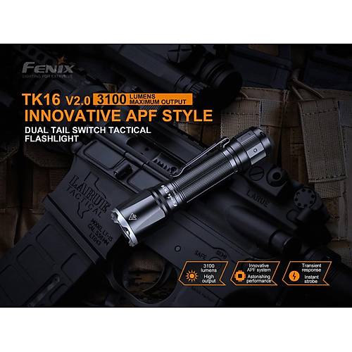 Fenix TK16 v2.0 3100 Lumen El Feneri (arjl Pil Dahil)