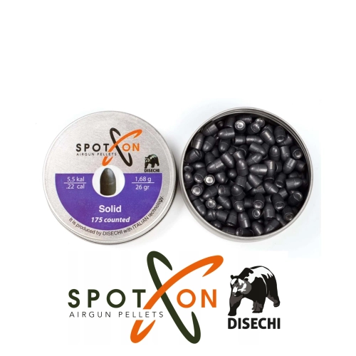 Spoton Solid 26 Grain 5.5mm Haval Tfek Sama / 175 Adet