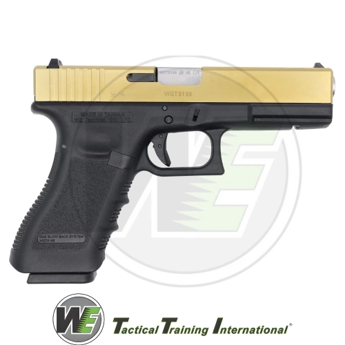 We Glock 17 Gen3 Gold Titanyum 4.5mm Haval� Tabanca