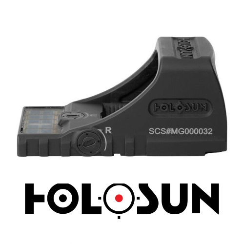 Holosun SCS MOS Solar �arjl� Multi-Reticle Green Dot (2 MOA & 32 MOA Circle)