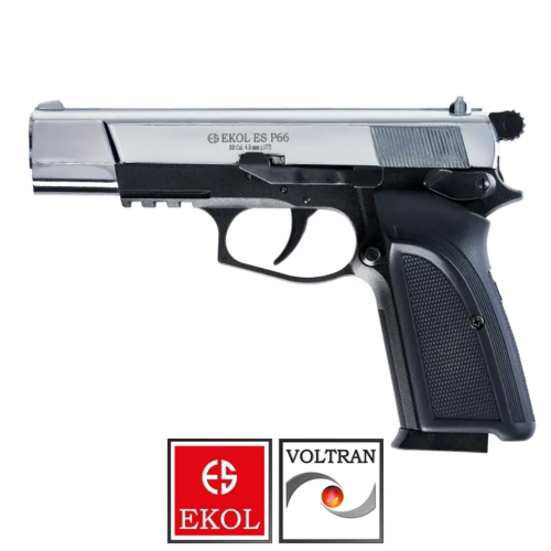 Ekol ES P66 Polimer Parlak Beyaz Haval� Tabanca