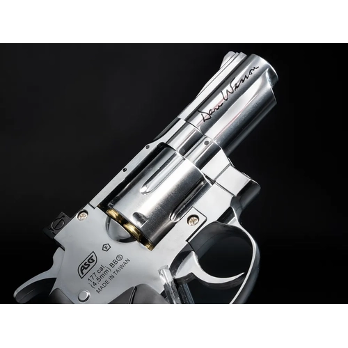 ASG Dan Wesson 2.5 �n� Parlak Krom Revolver Toplu Haval� Tabanca 17177
