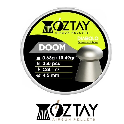�ztay Doom 4.5mm 10.49 gr Haval� Sa�ma Pellet (350 Adet)