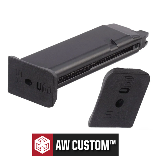 AW Custom SAI Salient Arms Lisansl� Glock 17 Blowback Airsoft Tabanca (6mm)