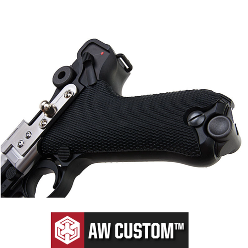 AW Custom 6'' Luger P08 Bull Barrel Gas Blowback Airsoft Tabanca (6mm)