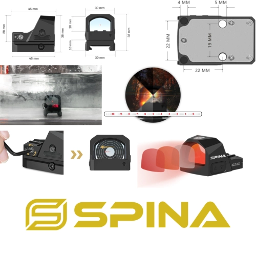 Spina Bat-24 Tabanca Red Dot (RD086)