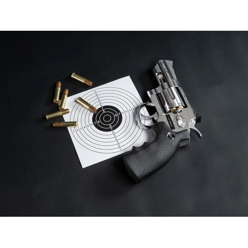 ASG Dan Wesson 2.5 �n� Parlak Krom Revolver Toplu Haval� Tabanca 17177